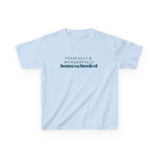 Kids Fearfully and Wonderfully Homeschooled Heavy Cotton™ Tee