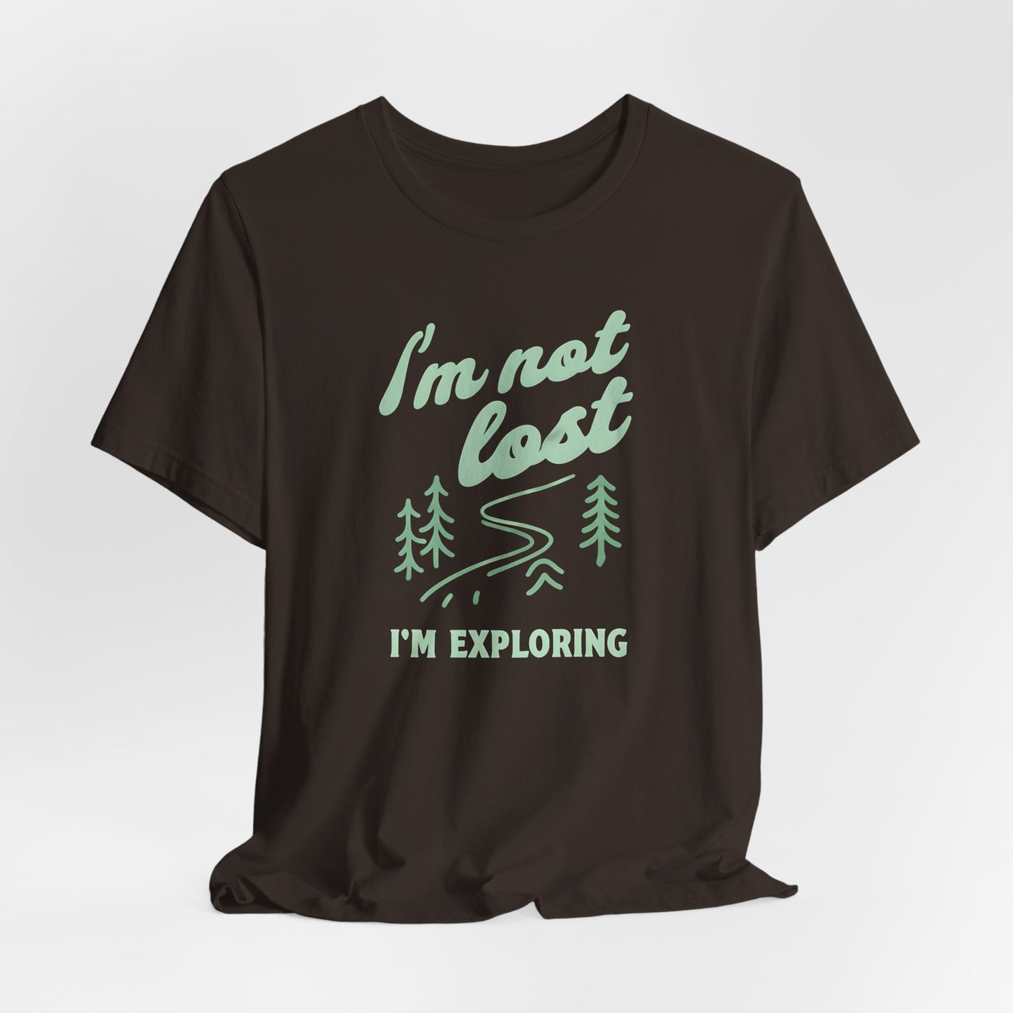 Men's I'm Exploring Jersey Short Sleeve Tee, XS-5X