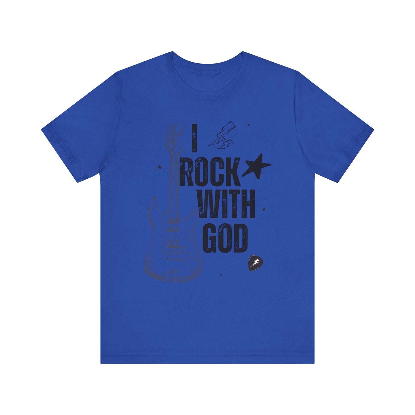 Men's I Rock With God Jersey Short Sleeve Tee