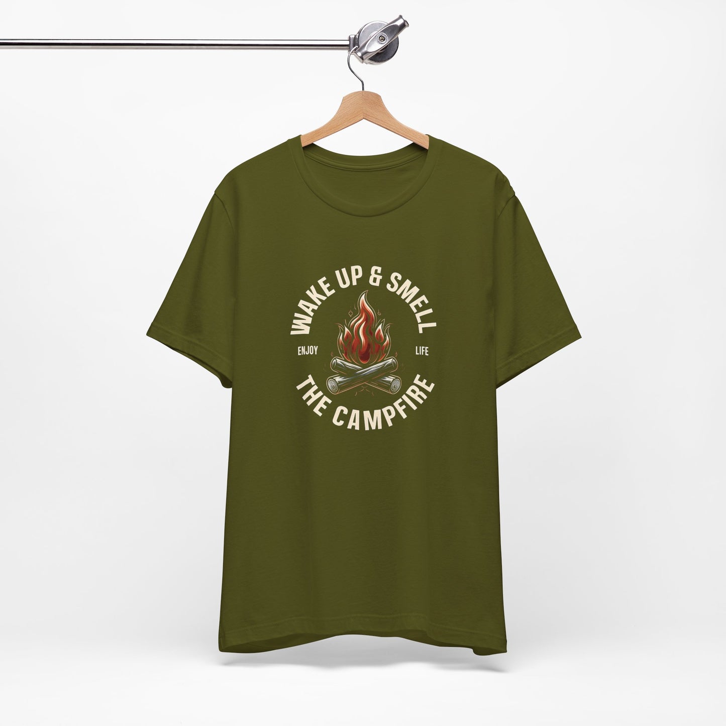 Men's Enjoy Life Campfire Jersey Short Sleeve Tee