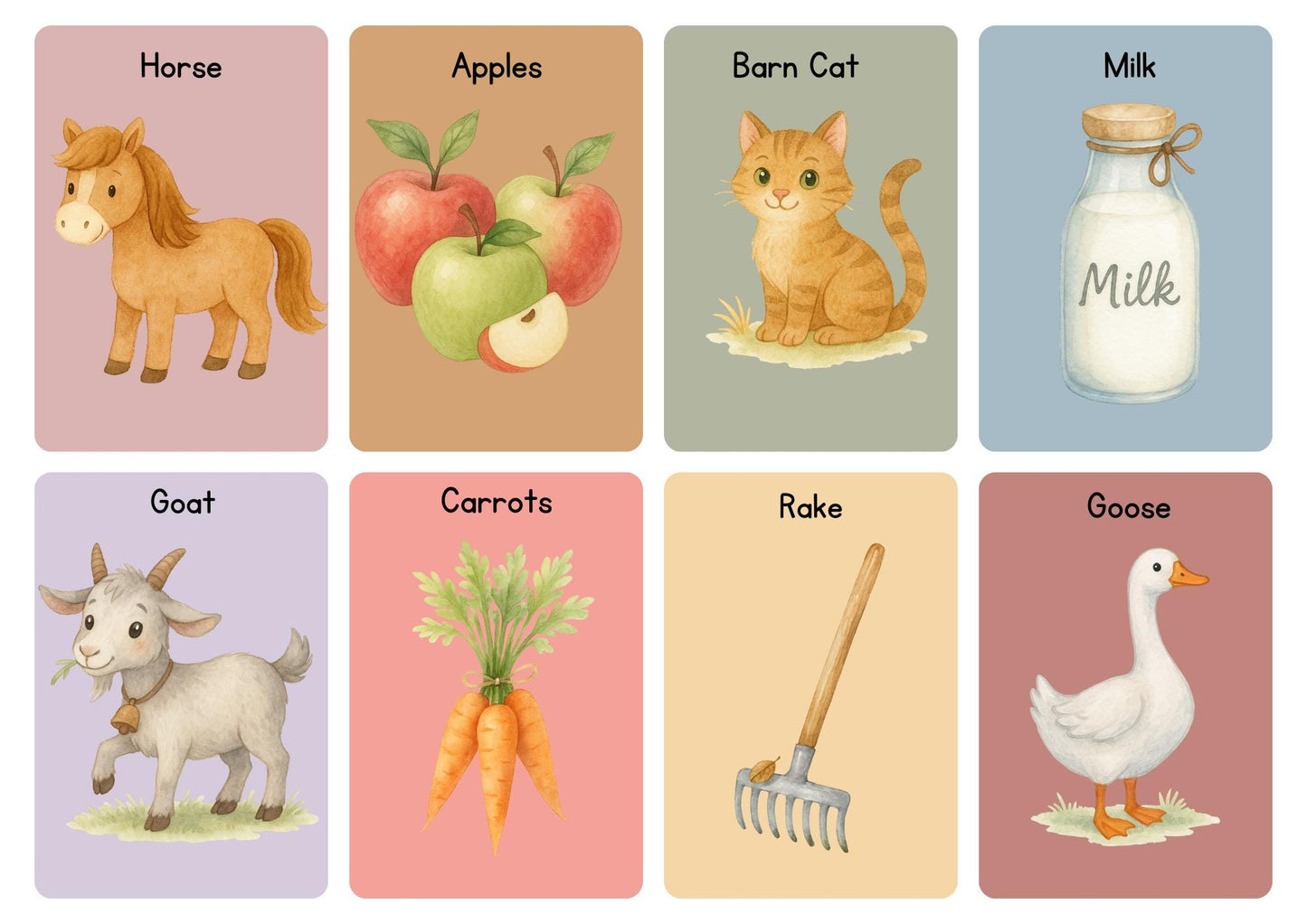 Farm Animal Headbands Game: Kids' Guessing Activity