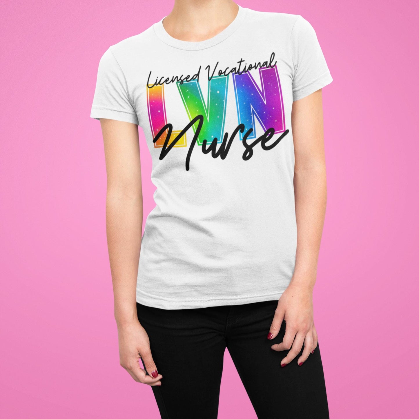 LVN Licensed Vocational Nurse Jersey Short Sleeve Tee