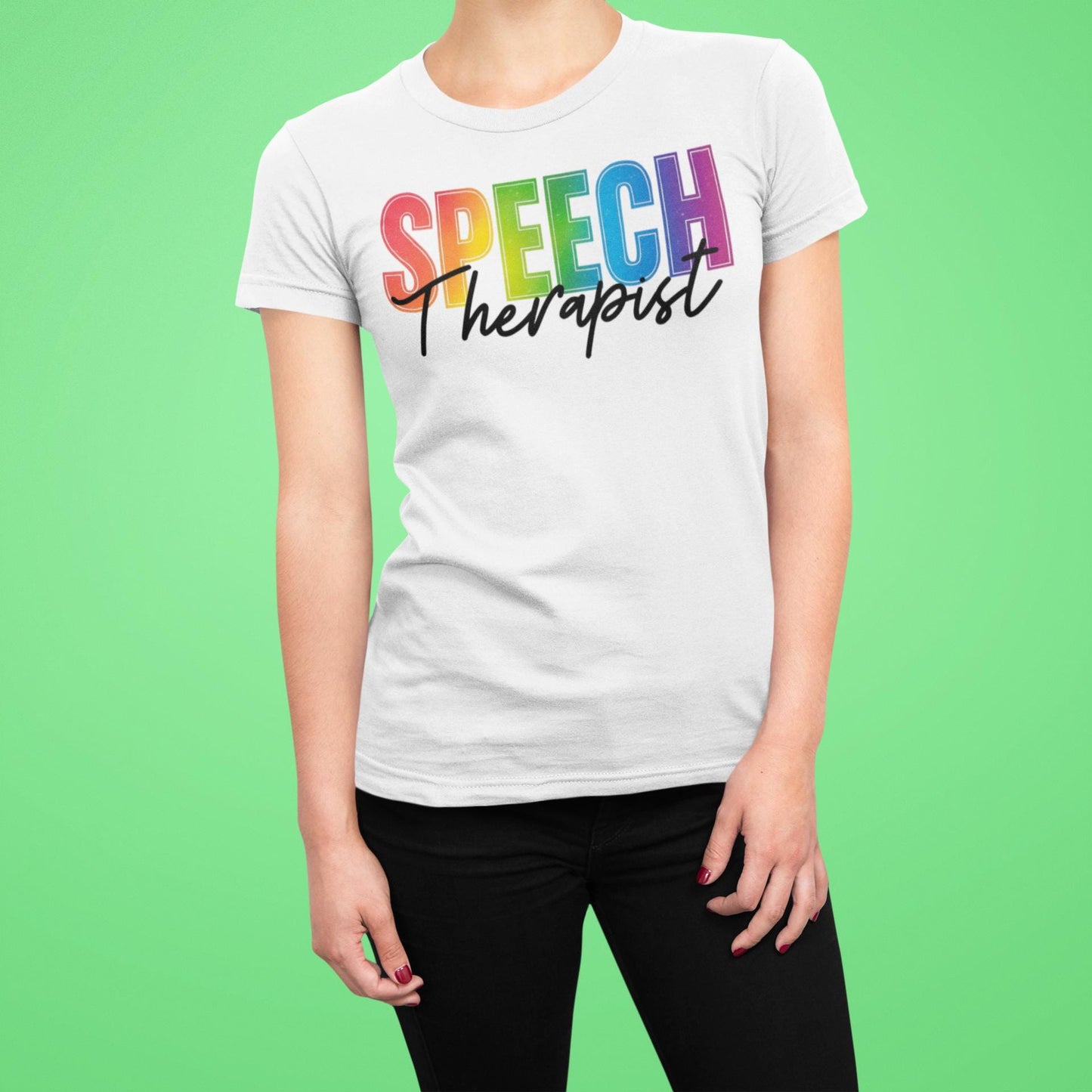 Unisex Speech Therapist Jersey Short Sleeve Tee