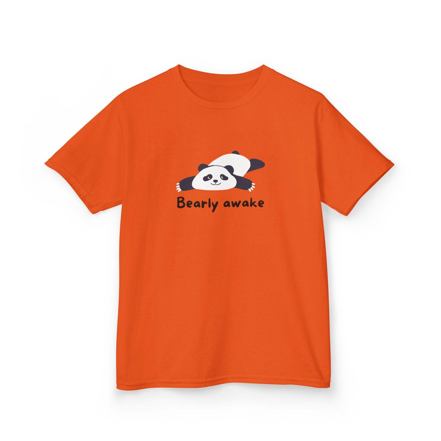Kids Bearly Awake Panda Heavy Cotton™ Tee