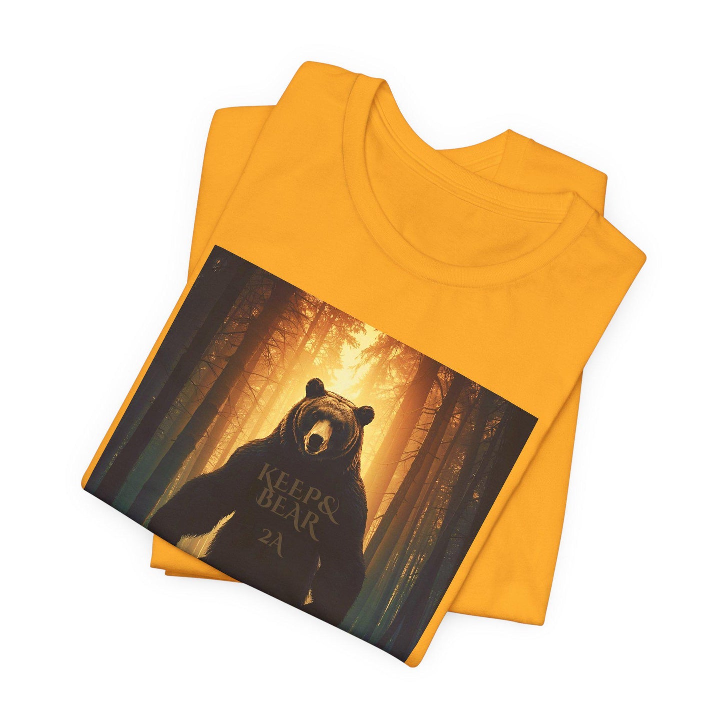 Keep & Bear 2A T-Shirt, Pro Second Amendment Tee for Men and Women