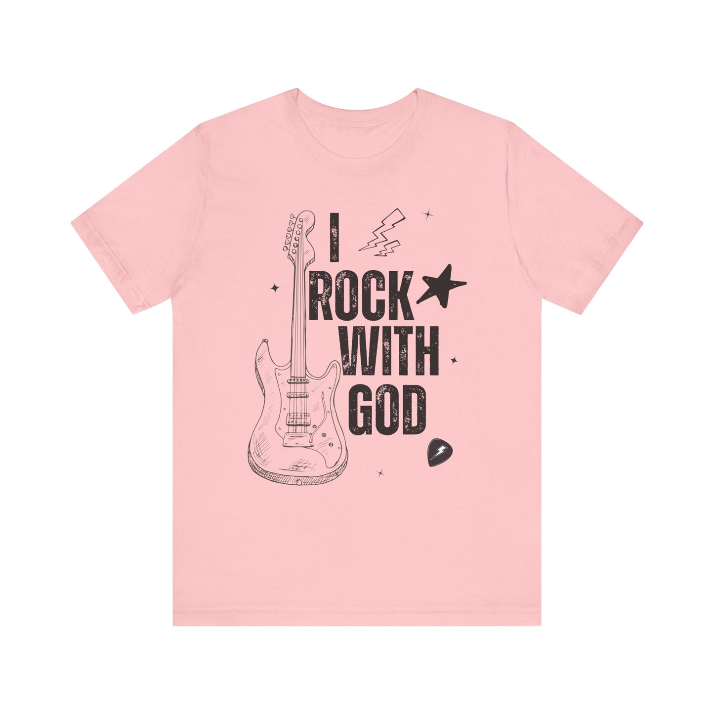 Women's I Rock With God Jersey Short Sleeve Tee