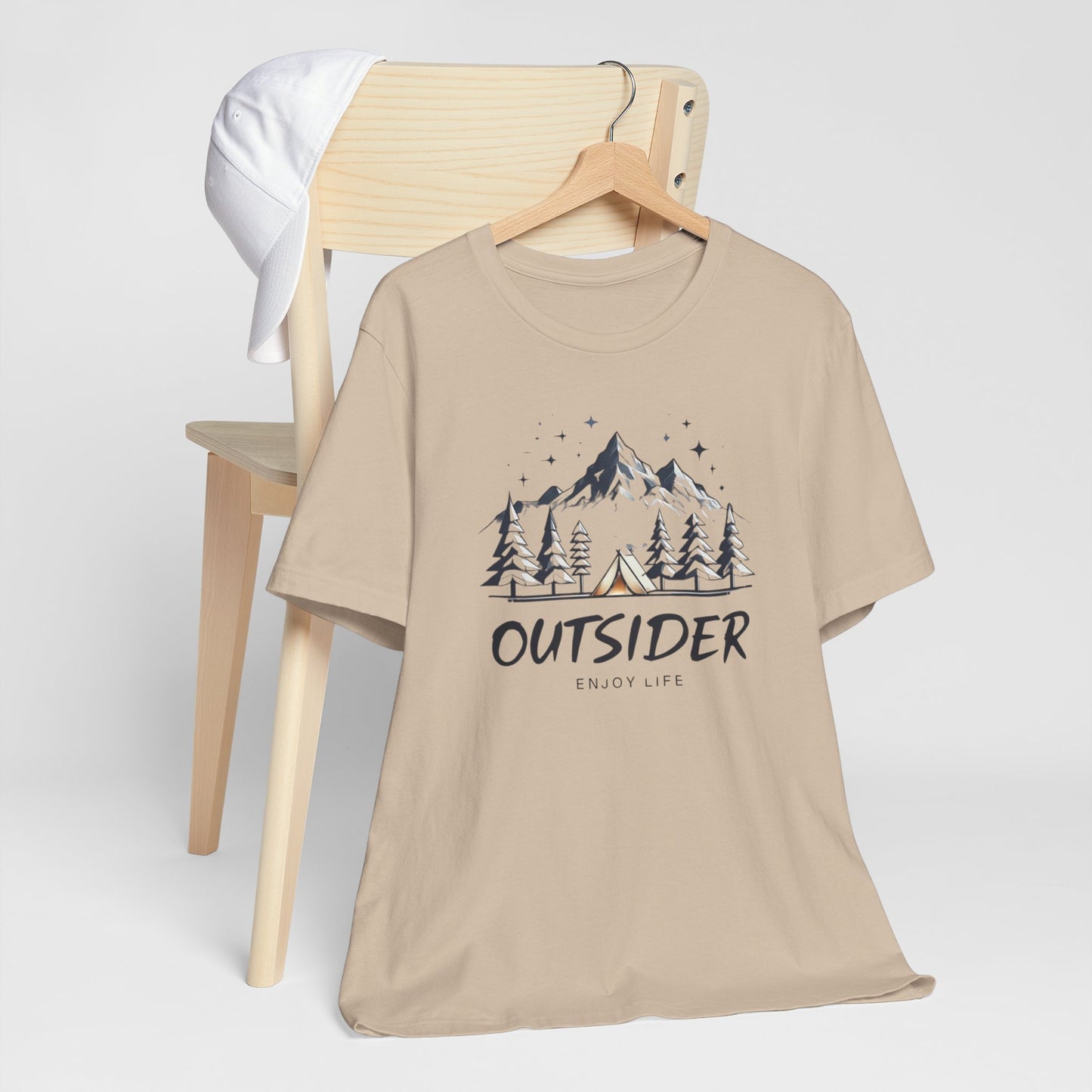Men's Enjoy Life Outsider Jersey Short Sleeve Tee