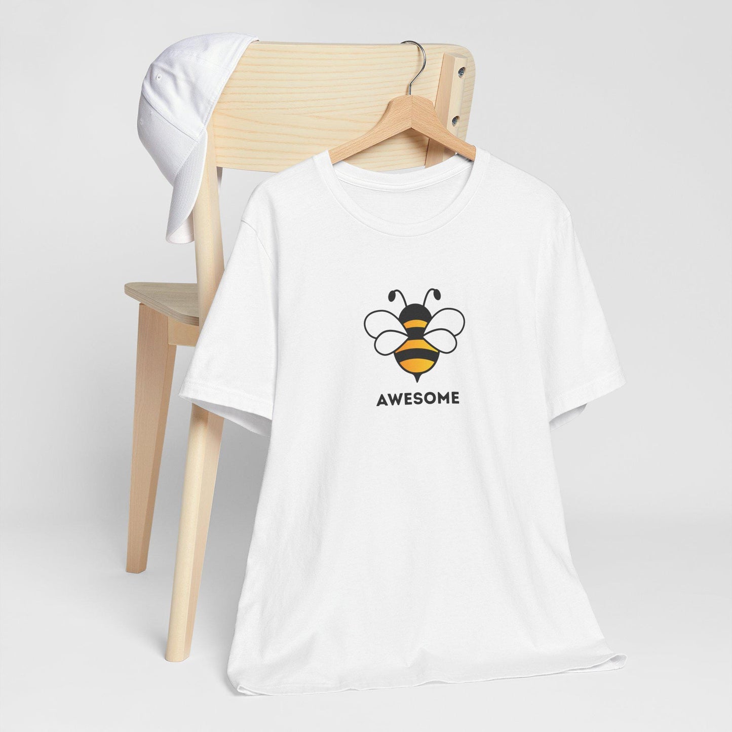 Men's Bee Awesome Jersey Short Sleeve Tee