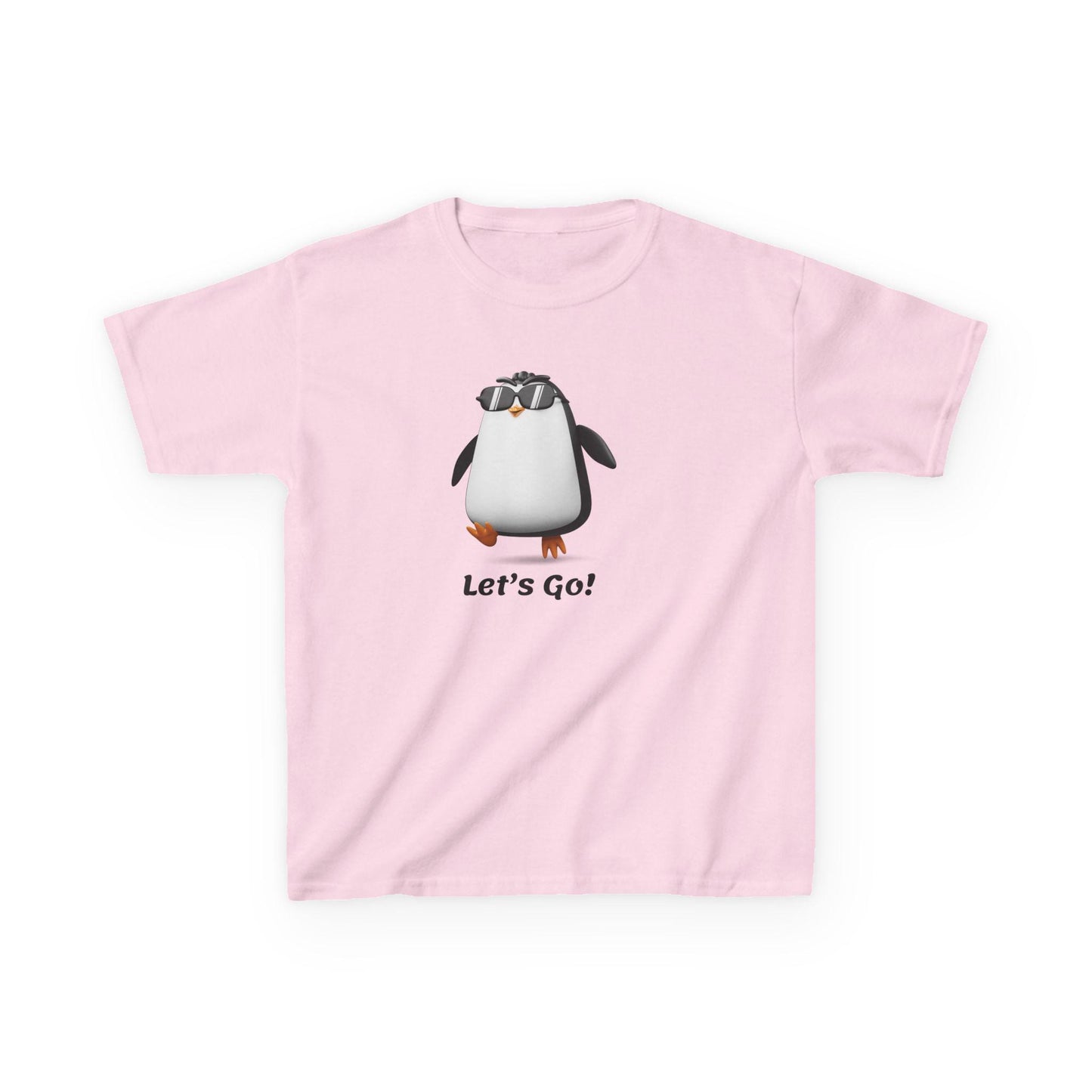 Kids Penguin Tee, Let's Go Shirt