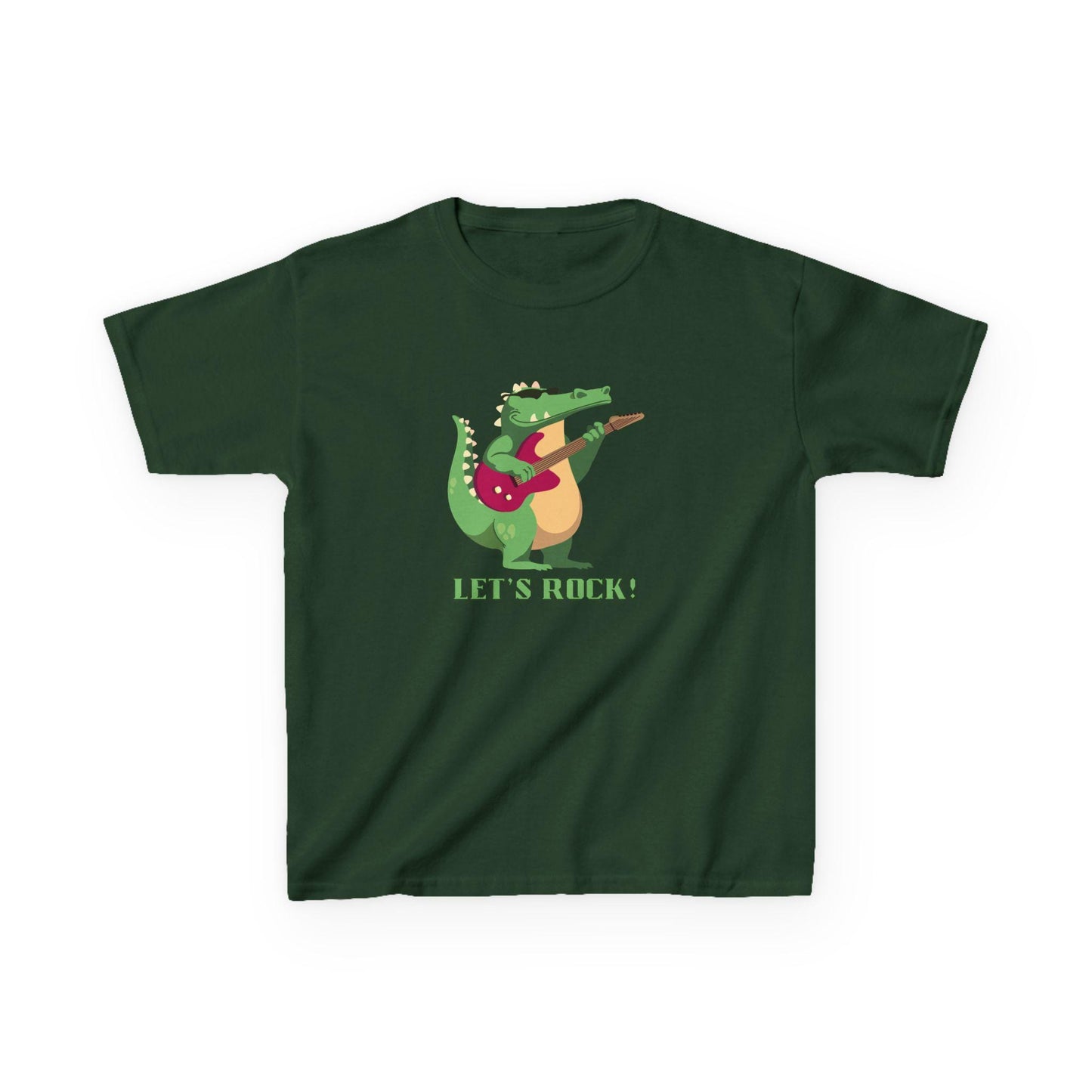 Kids Let's Rock Croc Heavy Cotton™ Tee