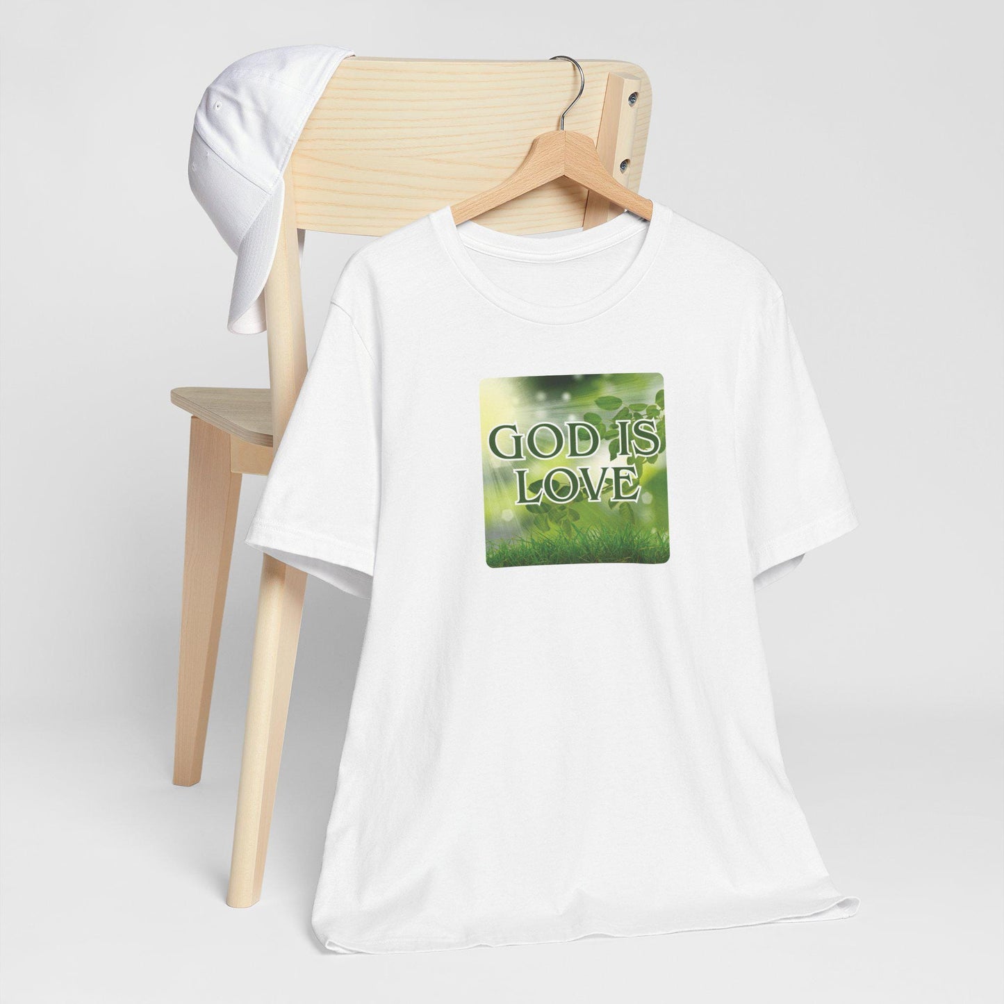 Men's God is Love Faith-Based Tee