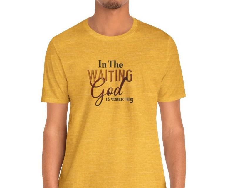 Men's In the Waiting Jersey Short Sleeve Tee, Sz XS - 4X