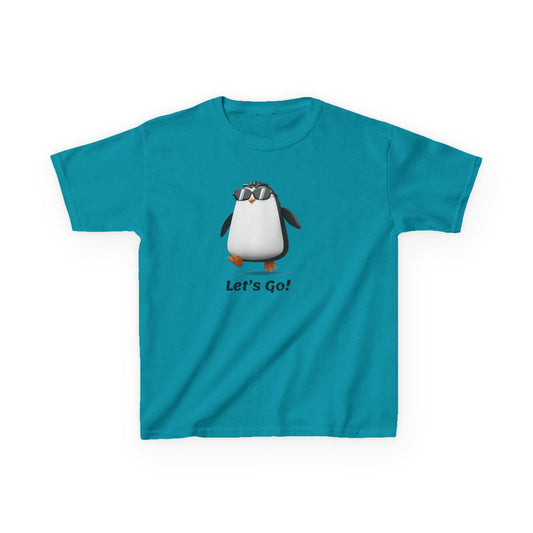 Kids Penguin Tee, Let's Go Shirt