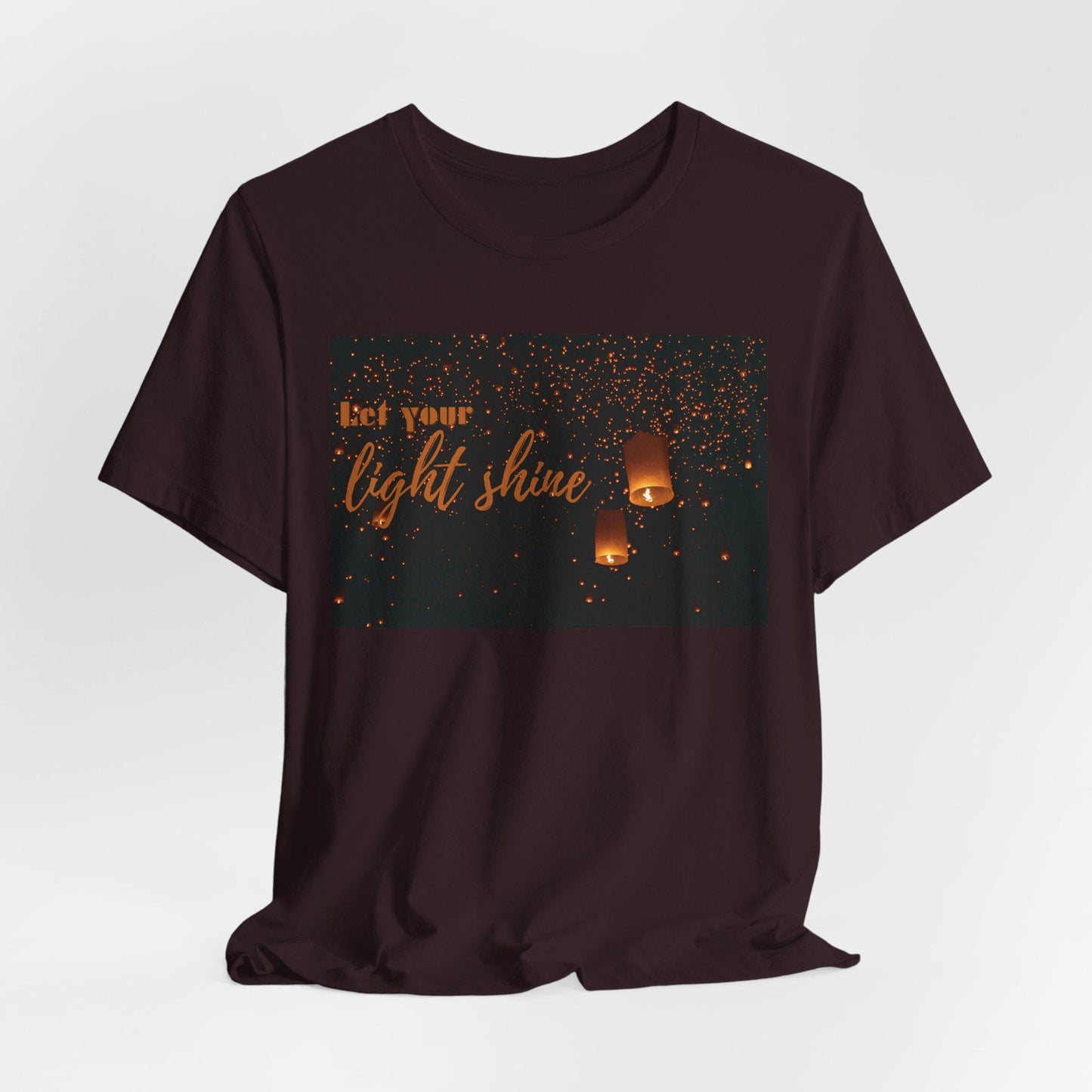 Men's Let Your Light Shine Jersey Short Sleeve Tee