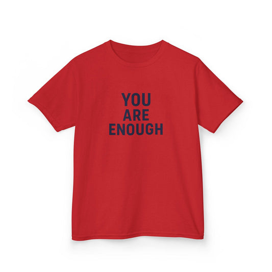 Kids You Are Enough Heavy Cotton™ Tee