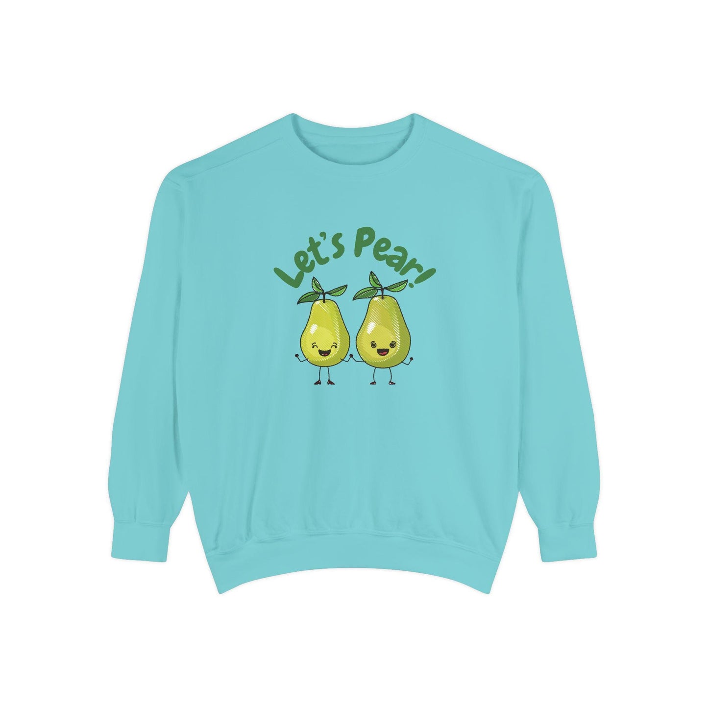 RBT Let's Pear Sweatshirt - Cute Registered Behavior Technician Gift, ABA Therapy Apparel, Funny Pear Design
