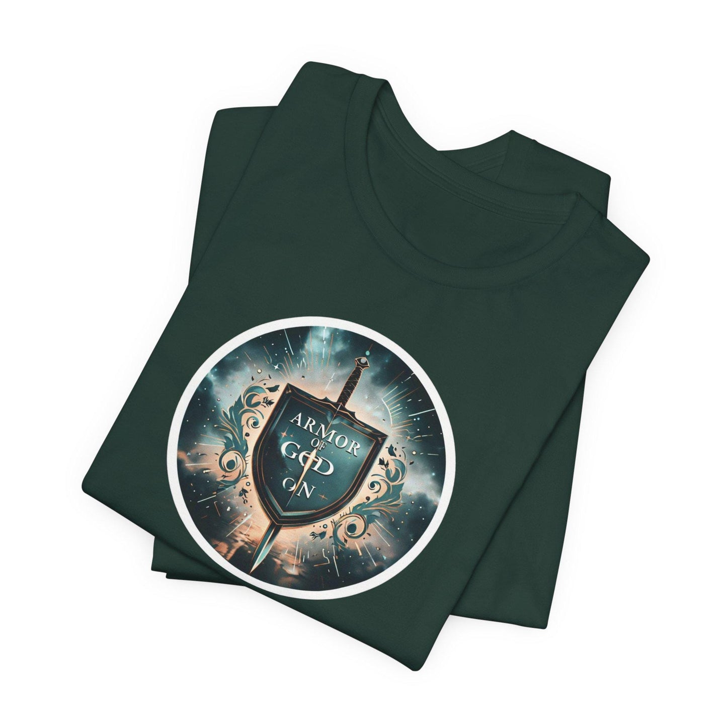 Women's Armor of God Christian Short Sleeve Tee