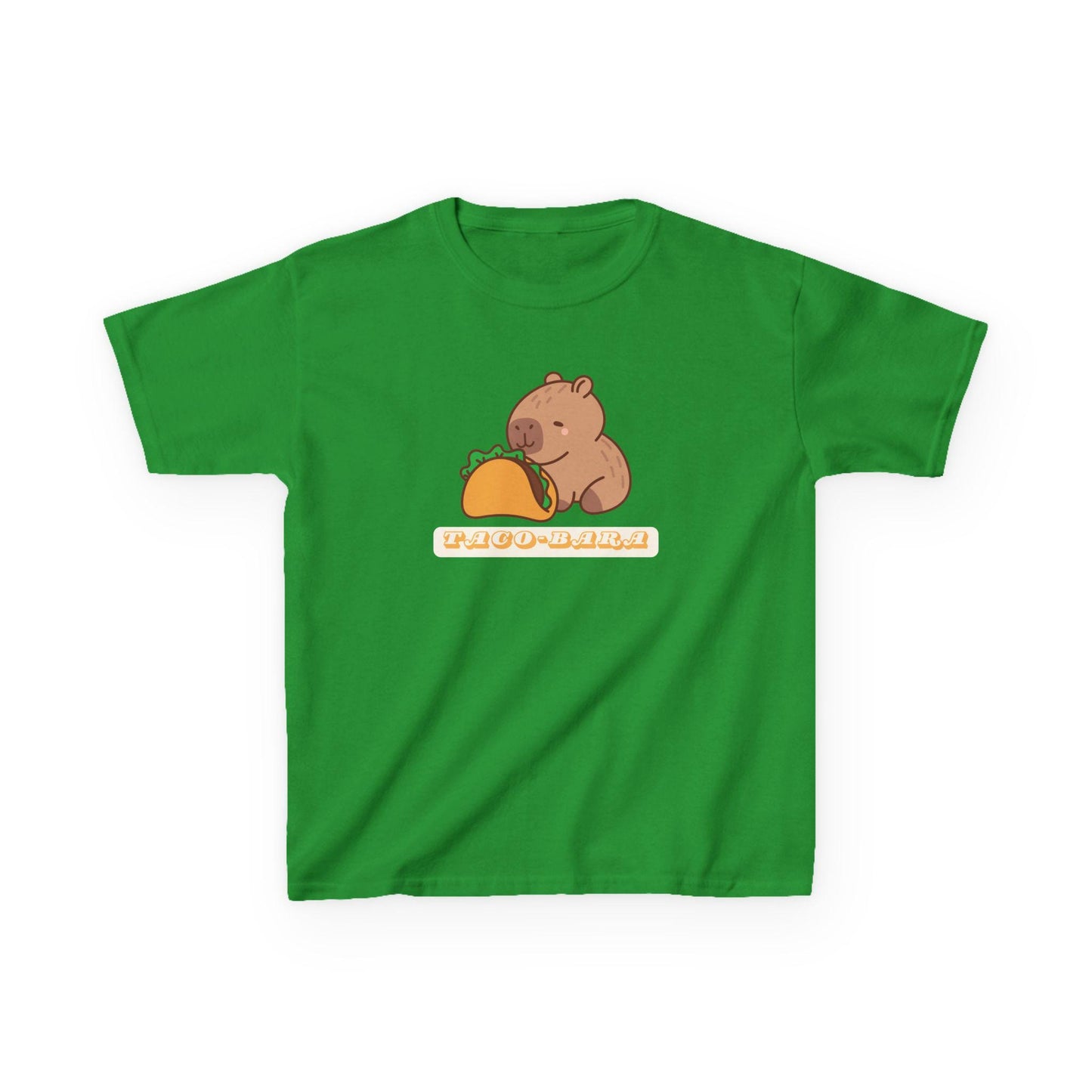 Kids Cute Capybara Taco-Bara Funny T-Shirt