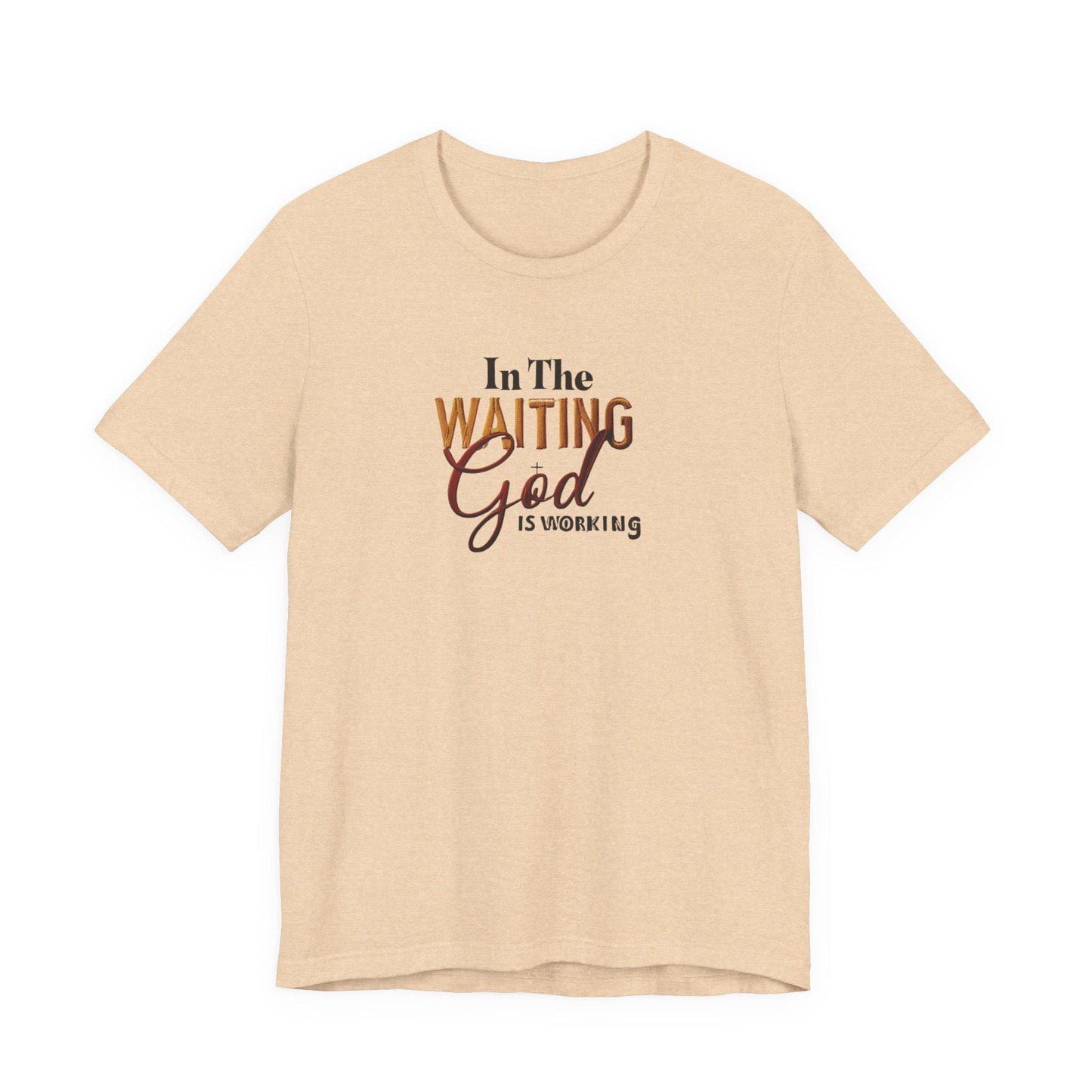 Women's In the Waiting Jersey Short Sleeve Tee, Sz XS - 4X