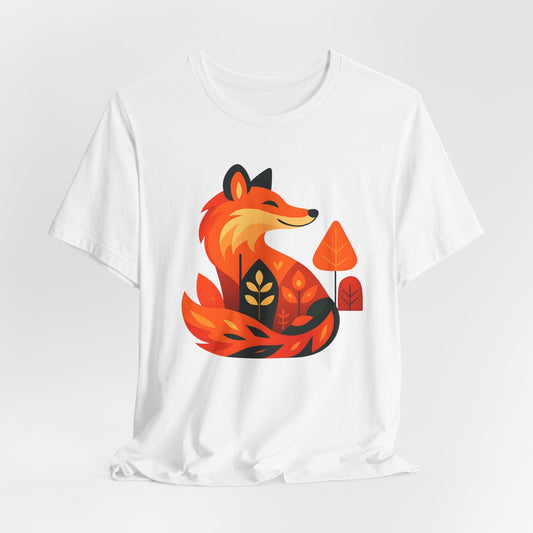 Women's Smiling Fox Jersey Short Sleeve Tee