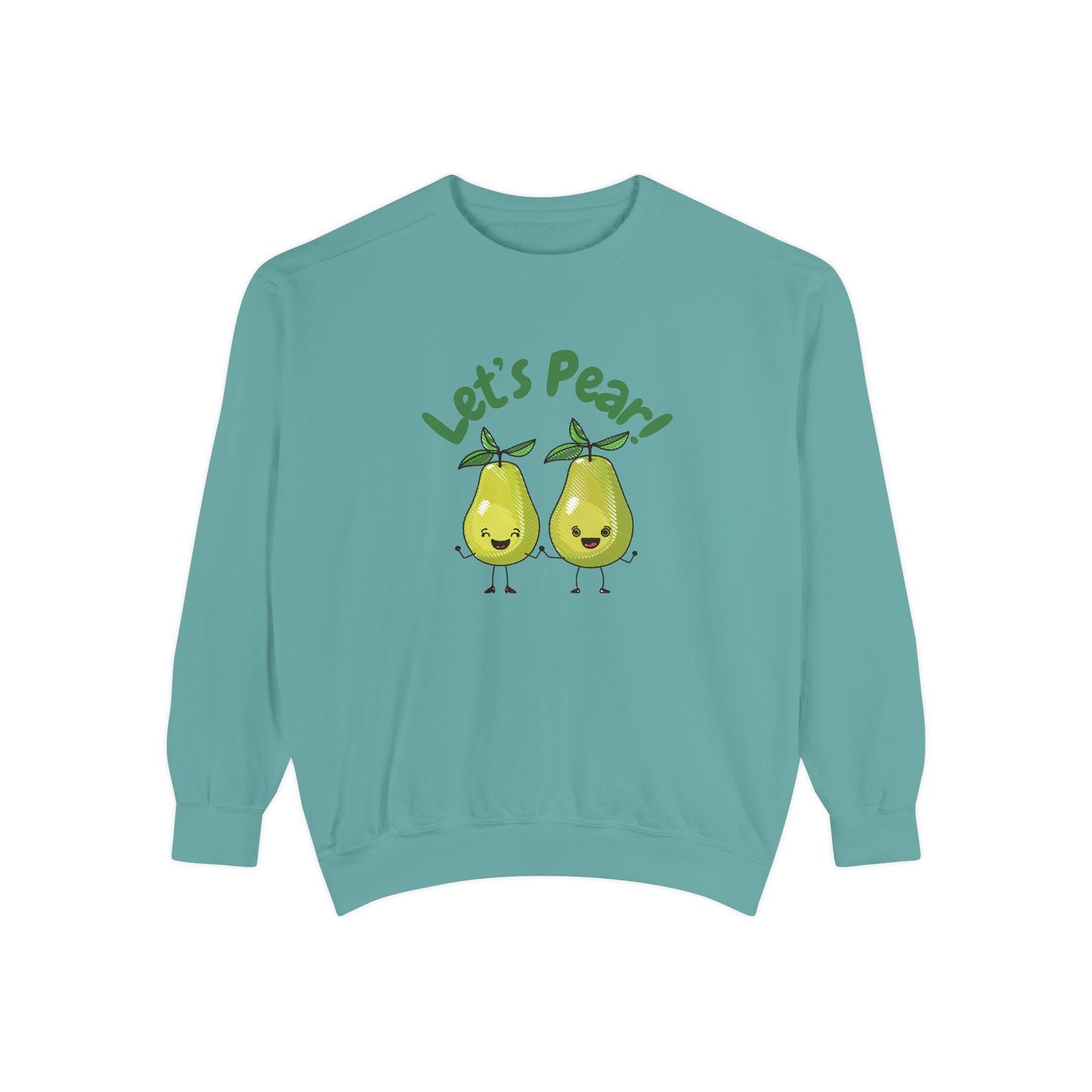 RBT Let's Pear Sweatshirt - Cute Registered Behavior Technician Gift, ABA Therapy Apparel, Funny Pear Design
