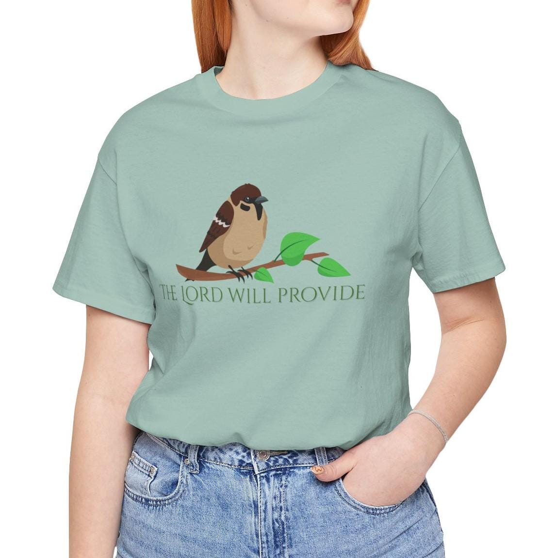 Women's The Lord Will Provide Jersey Short Sleeve Tee