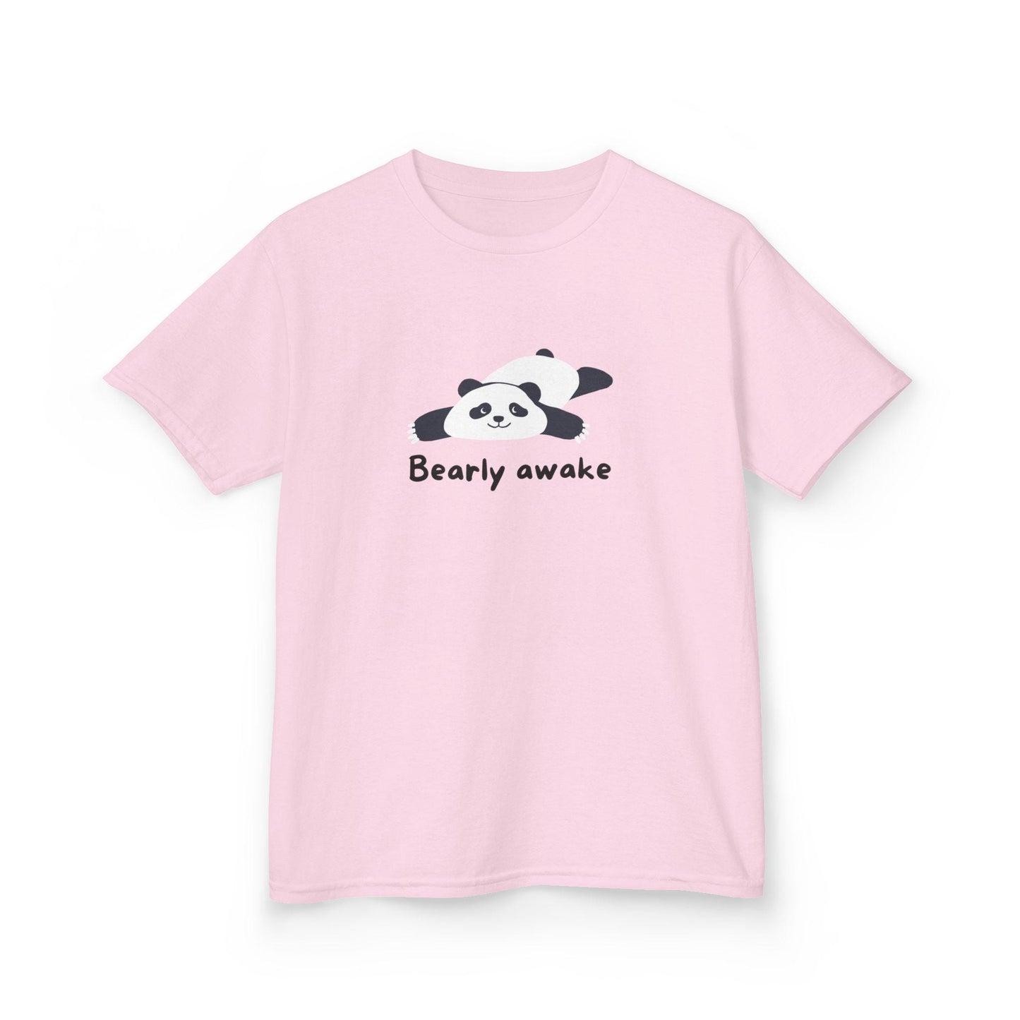Kids Bearly Awake Panda Heavy Cotton™ Tee