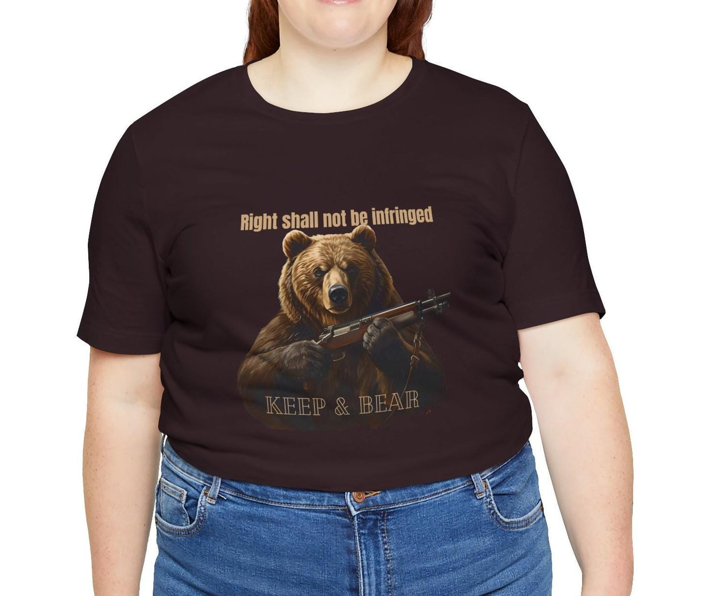 Right Shall Not Be Infringed T-Shirt, Keep & Bear 2A Tee
