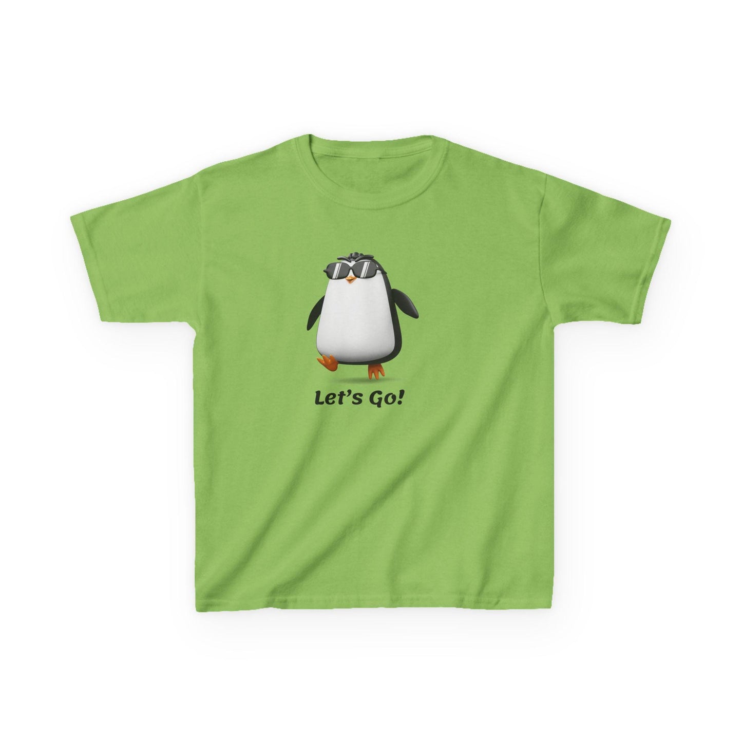 Kids Penguin Tee, Let's Go Shirt