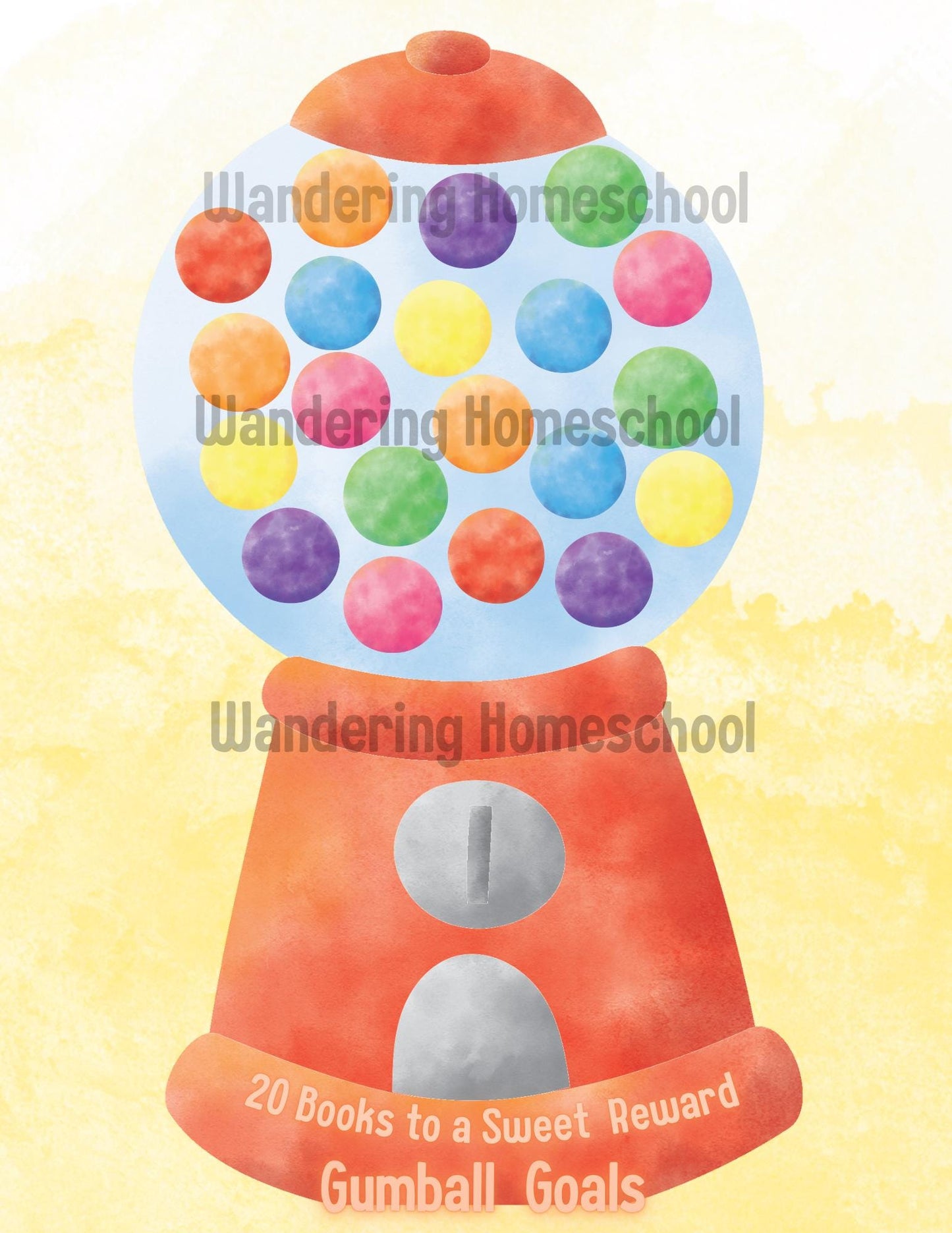 Sweet Reads: Gumball Reading Reward Chart & Book Log Bundle