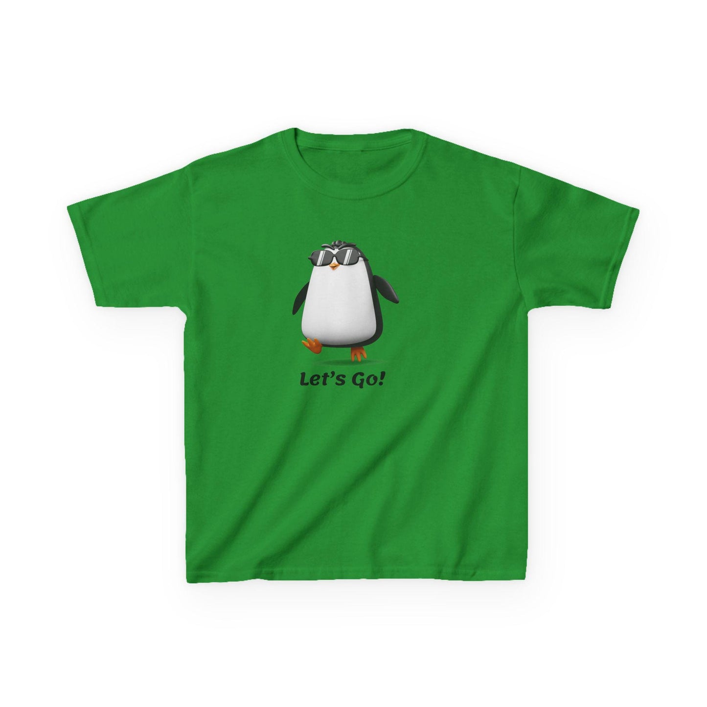 Kids Penguin Tee, Let's Go Shirt