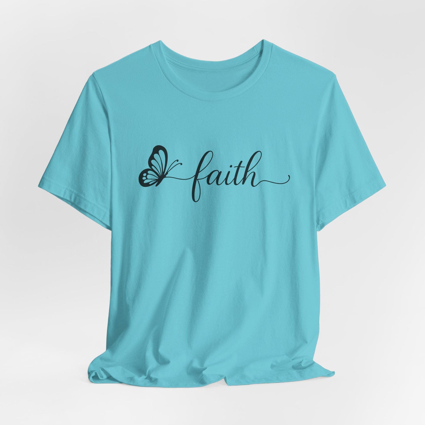 Women's Butterfly Faith Jersey Short Sleeve Tee