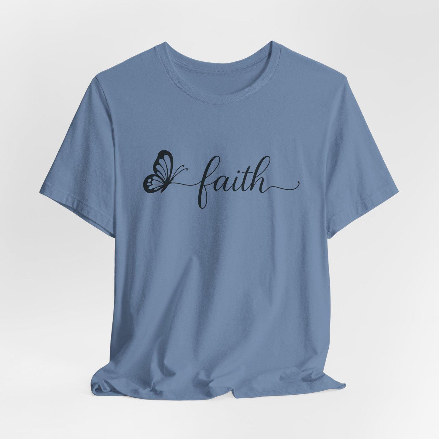 Women's Butterfly Faith Jersey Short Sleeve Tee