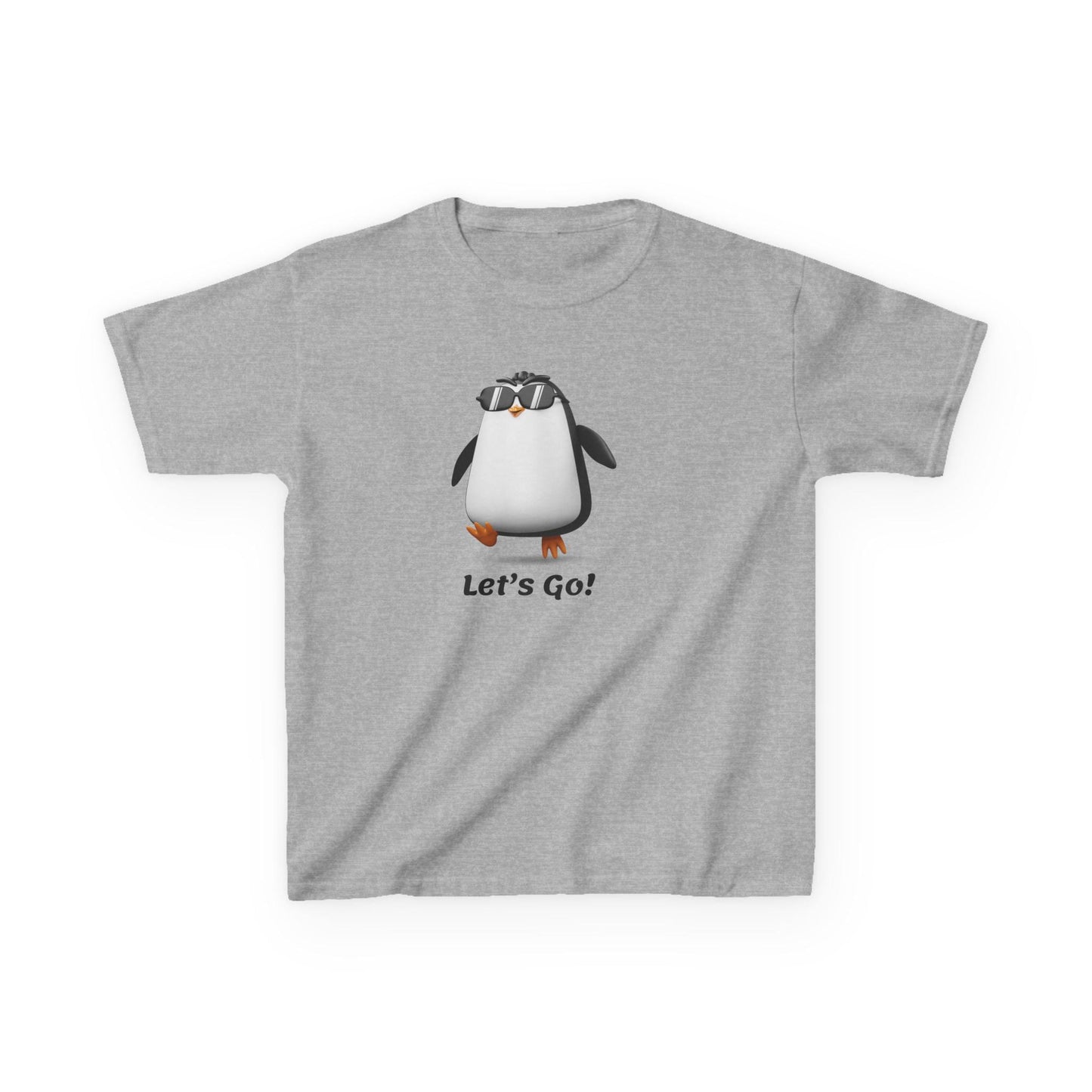 Kids Penguin Tee, Let's Go Shirt