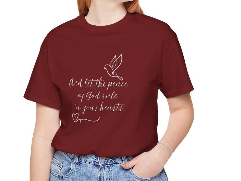 Women's Peace of God Jersey Short Sleeve Tee