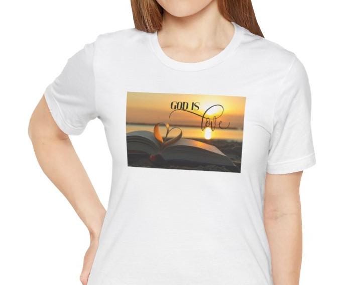 Women's God Is Love Christian Tee