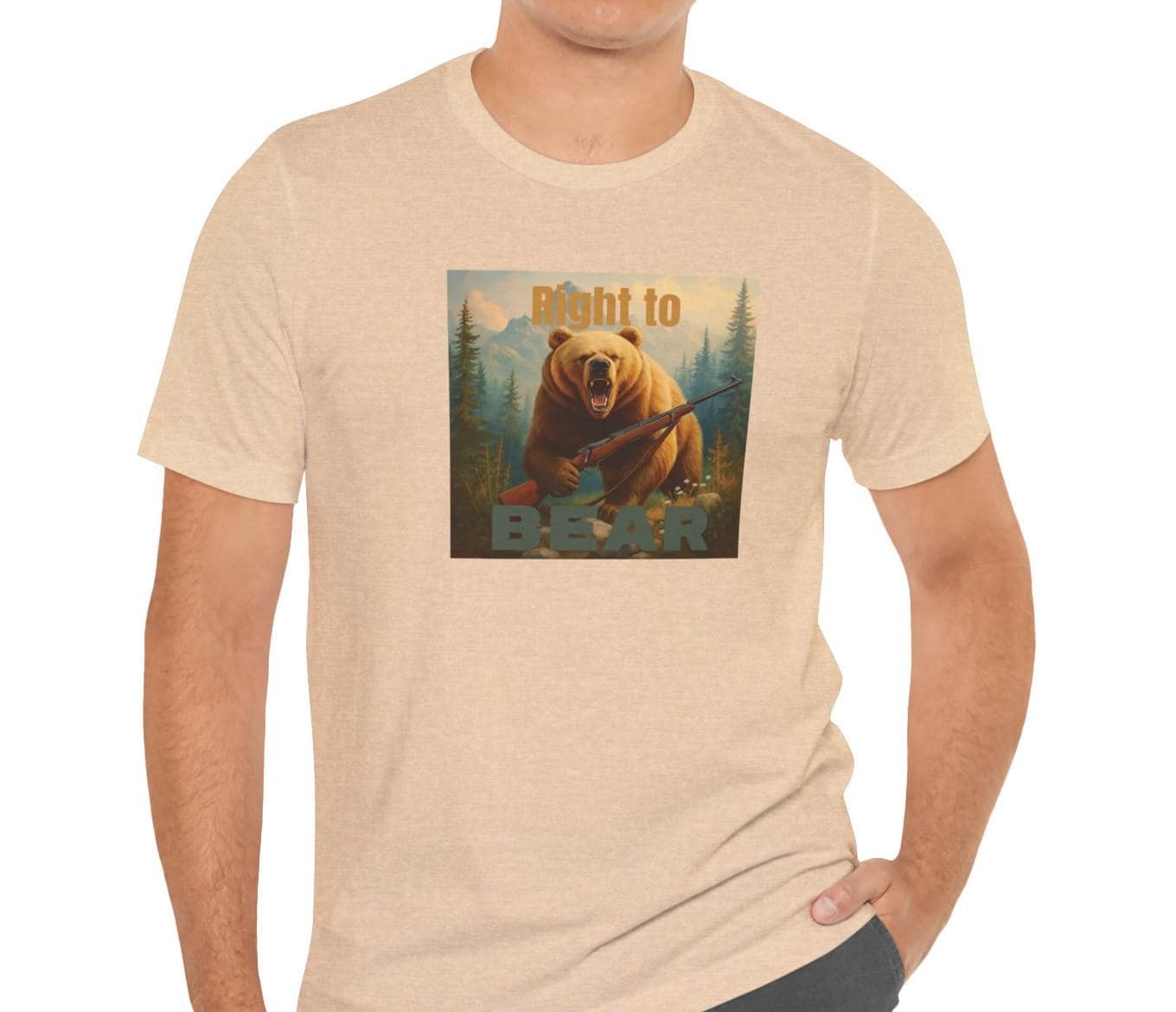 Right to Bear, Second Amendment Patriotic Tee