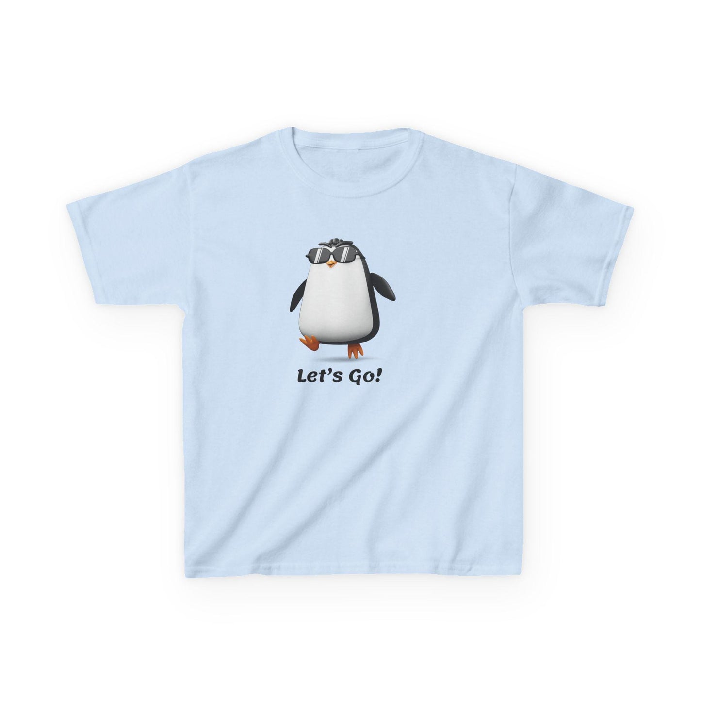 Kids Penguin Tee, Let's Go Shirt